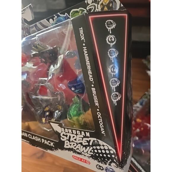 Bakugan Street Brawl Clash Pack 6 Special Attack Cards Roblox Code Spin 4 - Picture 3 of 5